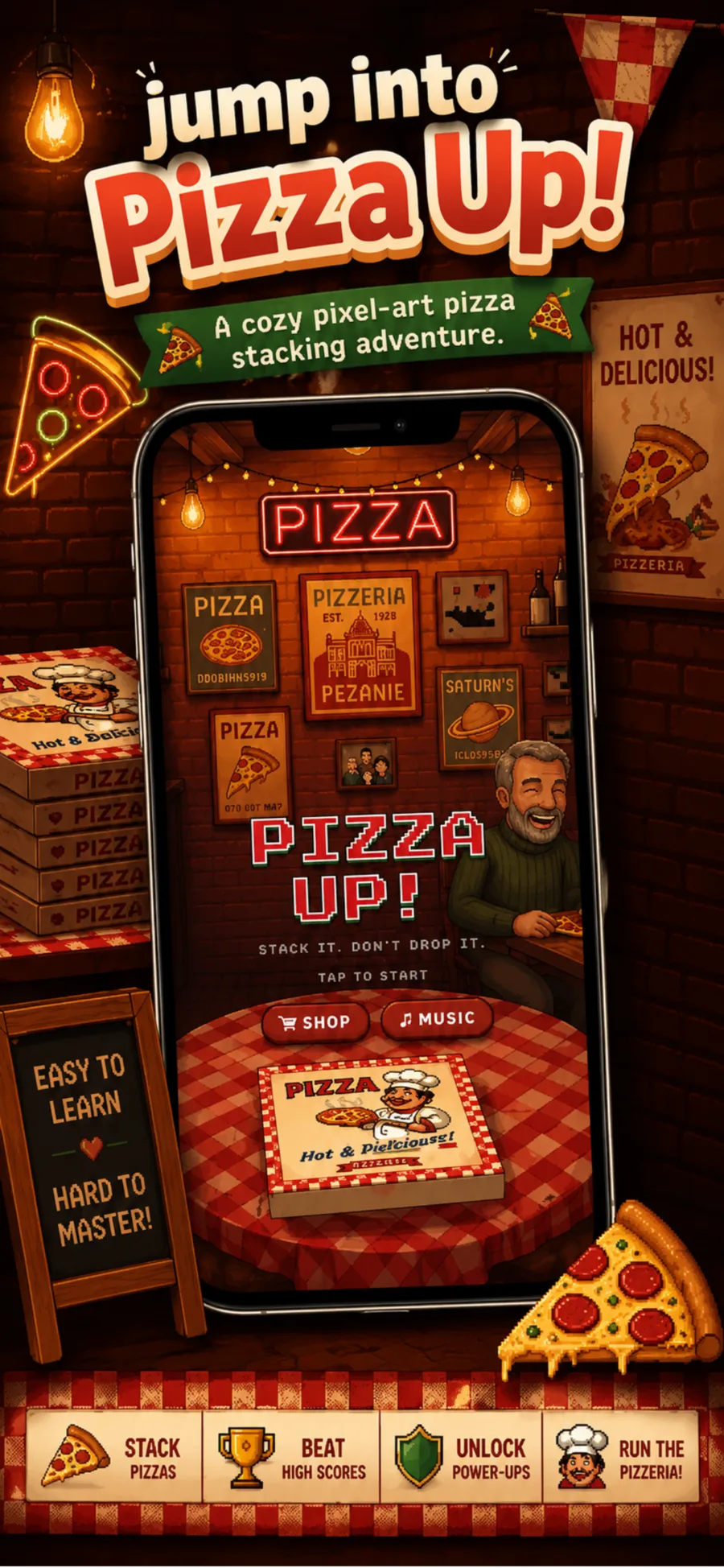 Pizza Up title artwork